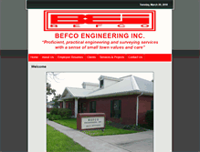 Tablet Screenshot of befcoengineering.com